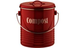 Typhoon Kitchen Compost Caddy - Red.